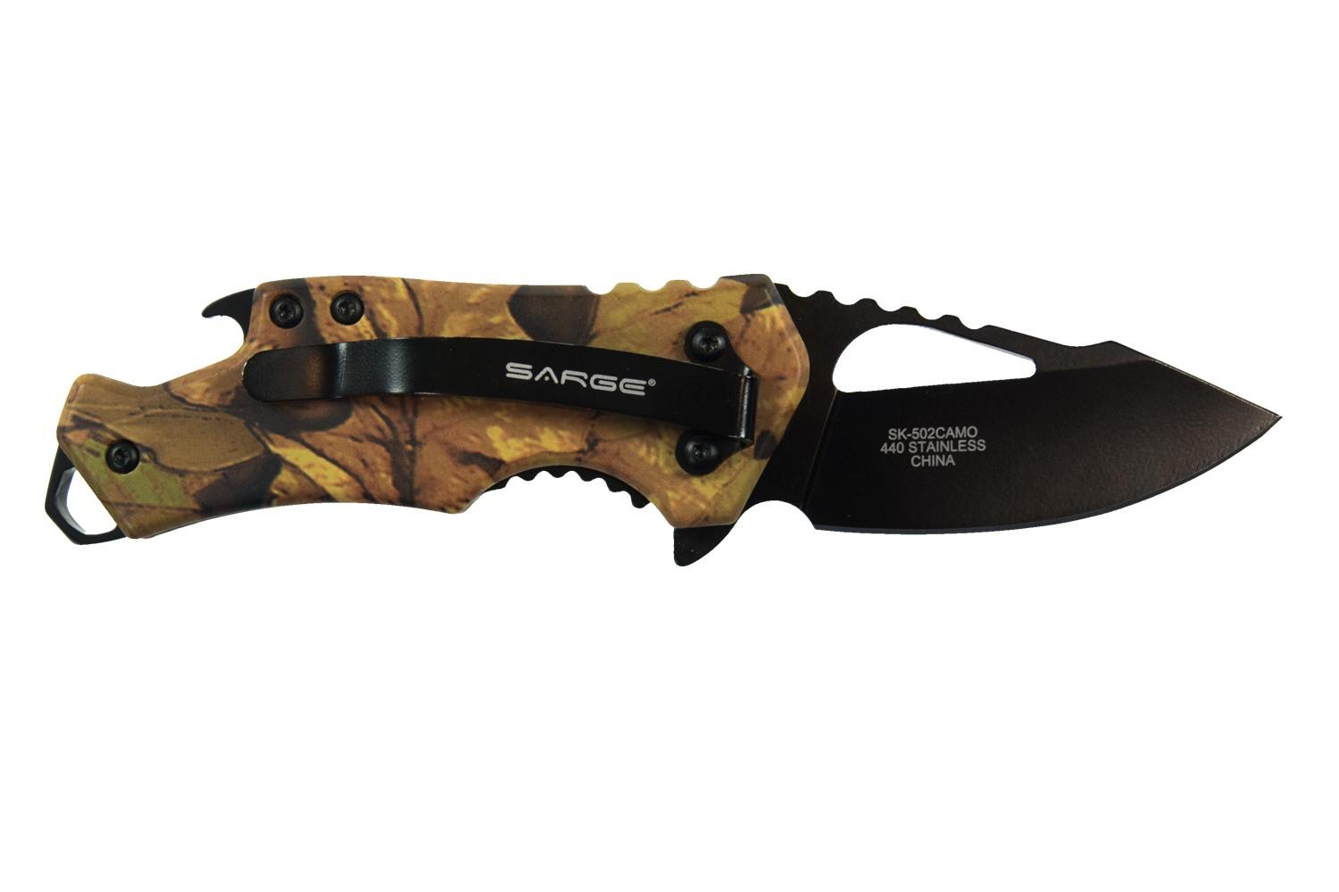 Rental store for SARGE CAMO FUSE KNIFE - STIHL in Lubbock TX