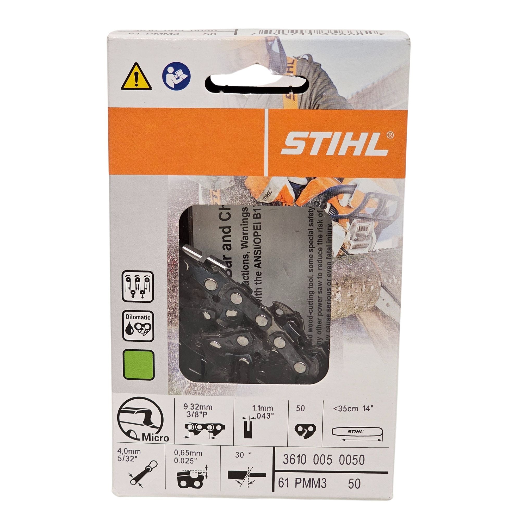 Rental store for 14  Chainsaw Blade - STIHL - 61PMM3 50 in Lubbock TX
