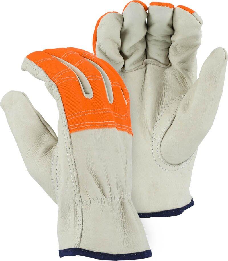 Rental store for Sm Hi Vis Orange fingers, Cowhide Glove in Lubbock TX