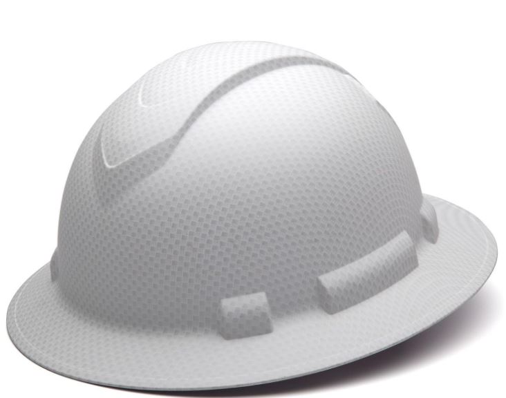 Rental store for White CF Hard Hat Full Brim Ridgeline in Lubbock TX