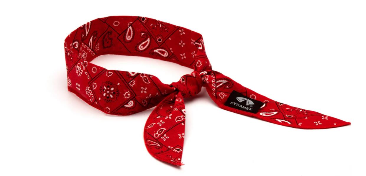 Rental store for Red Cooling Bead Bandana in Lubbock TX